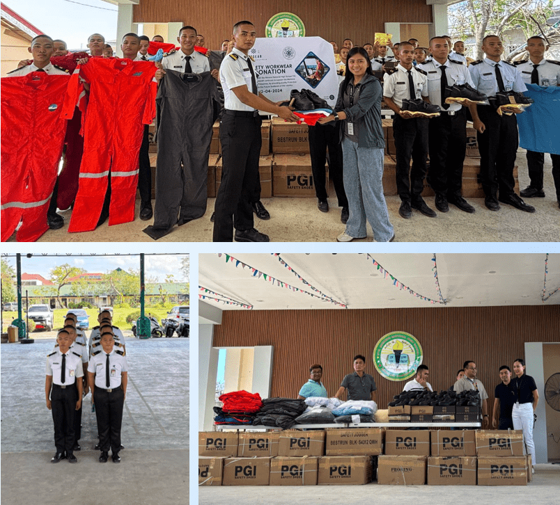 2-1 | PTC Sea Mariners facilitates PROGEAR’s donation turnover to SRNHS in Pampanga | The PTC Group | The PTC Group