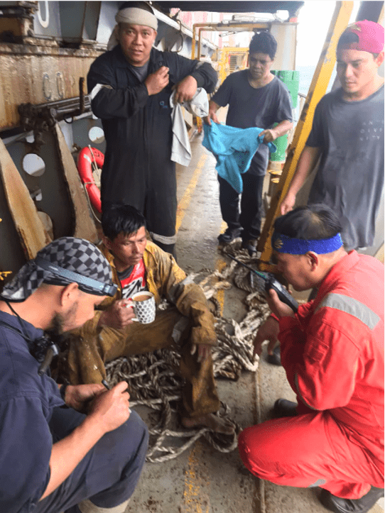 2 | Jebsen PTC crew aboard MV IRIS PAOAY rescues fisherman adrift at sea | The PTC Group | The PTC Group