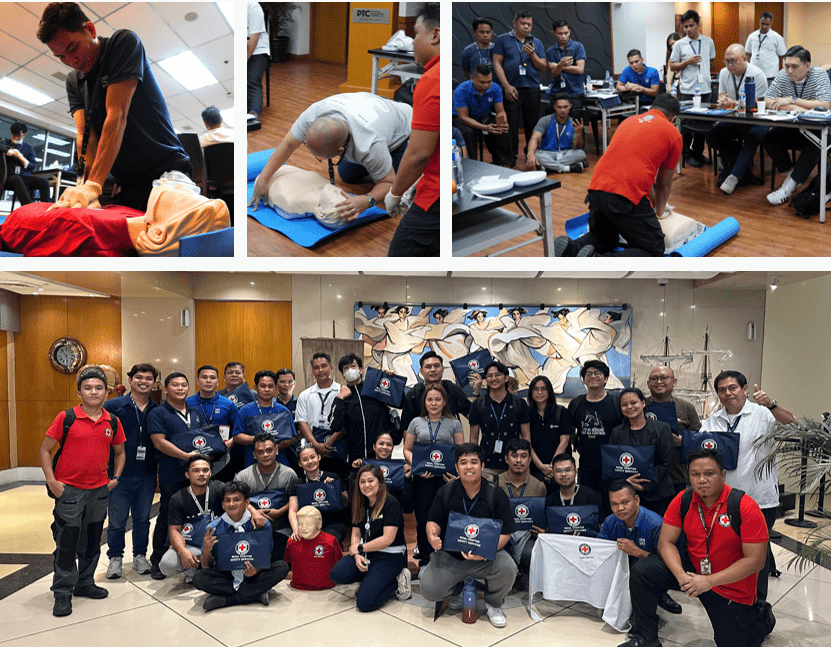 2 | Empowering safety champions: PTC partners with Philippine Red Cross for First Aid Training | The PTC Group | The PTC Group